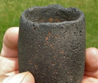 PAINT CUP - MORTAR (Vertical) & PESTLE,  HILL CAVE REGION,  SANTA BARBARA,  CALIFORNI 5