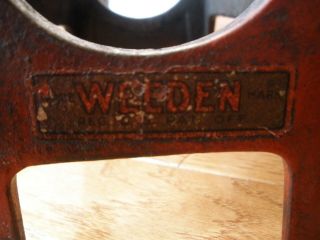 1930s WEEDEN HORIZONTAL TOY STEAM ENGINE MODEL No 14 7