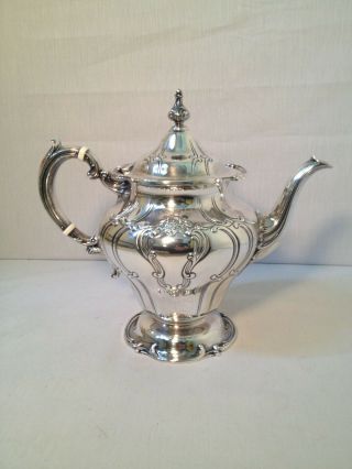 Gorham Sterling Silver Tea/coffee Pot Chantilly Duchess Pattern