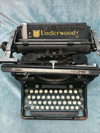 Antique Underwood Typewriter Greek Lettering St K271