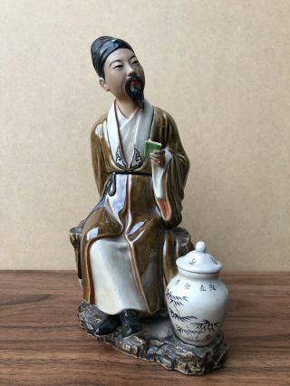 Fine Old Chinese Porcelain Figure Zeng Longsheng China Republic Artist Signed