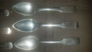 Savannah Georgia 12 piece spoons By F.  M.  Frederick Marquand 11