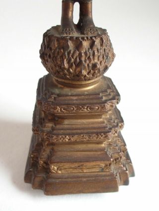 Fine antique 19th century Thai gilt bronze Buddha 9