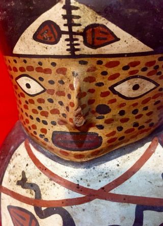 Pre Columbian Large Pottery Nazca Vessel 2 - 600AD 11