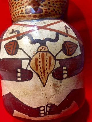 Pre Columbian Large Pottery Nazca Vessel 2 - 600AD 4