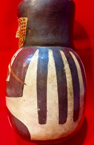 Pre Columbian Large Pottery Nazca Vessel 2 - 600AD 8