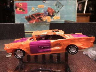 Vintage SSP Smash Up Derby Blast - Em Car Playset & Box Kenner 1957 Ford & Chevy 6