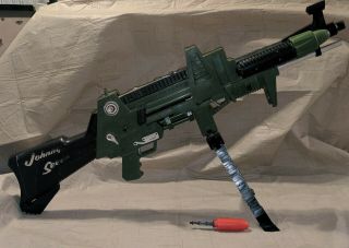 1964 TOPPER TOYS JOHNNY SEVEN OMA TOY GUN W/ BULLET and Missile 3