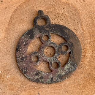 Ancient Celtic Bronze Amulet Calendar / 4 Seasons,  1st century AD 4