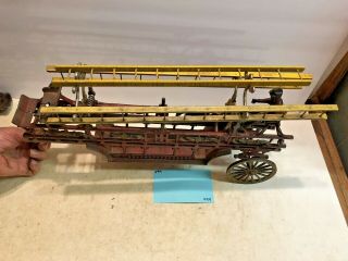 Vintage Toys,  Wilkins Hubley Ives Kenton Parts,  Dent Ladder Wagon,  Cast Iron 2
