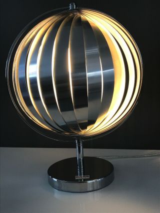 Extremely Rare Unique Moon Lamp By Kare Design.  Year 80.  Design Verner Panton.