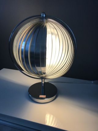 Extremely Rare Unique Moon Lamp By KARE Design.  Year 80.  Design Verner Panton. 2