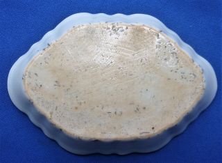 ANTIQUE CHINESE PORCELAIN FAMILLE ROSE Mandarin Pattern - SPOON TRAY - 18th.  Cen 2
