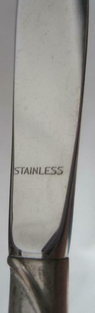 Vintage International Sterling Silver Rhythm 109pcs Flatware in Nakens Wood Box 4