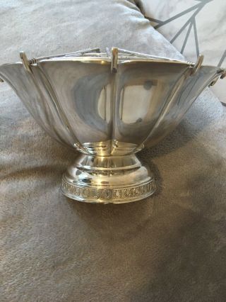 Rare Asprey polo silver rose bowl.  Special commission,  only 4 made.  Cost £4000, 4