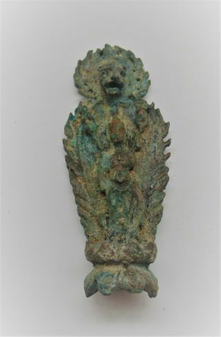 Museum Quality Circa 200 - 300ad Ancient Gandhara Bronze Buddha Figurine