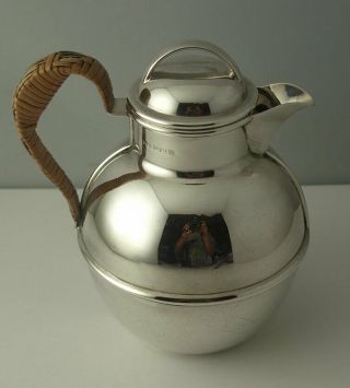 Large Solid Silver Jersey or Guernsey Jug - 366g - Birm.  1936. 6