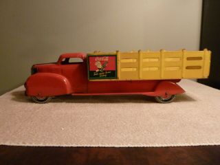 Marx Coca Cola Stake Truck Large 21 