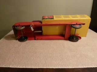 Marx Coca Cola Stake Truck Large 21 