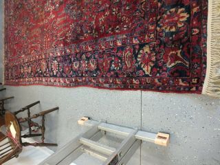 8 ' 5  x11 ' 6  Handmade Antique Persian Sarouk Rug 9