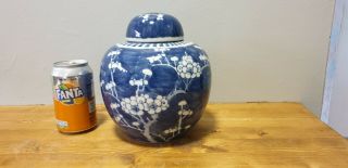 Quality Large Chinese 19th Century Jar / Tea Caddy Kangxi Style