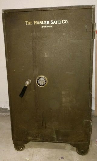 Vintage Antique Mosler Safe Co.  Safe