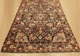 Authentic Hand Knotted Antique Persain Bakhtiar Wool Area Rug 7 X 4 Ft