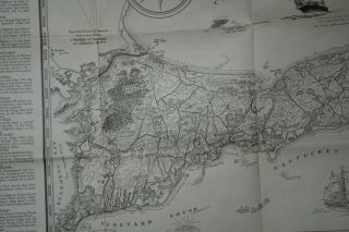 Vintage 1934 Map of Cape Cod 4