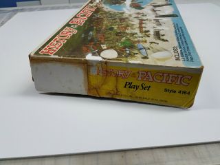 MARX HISTORY OF THE PACIFIC PLAYSET 4164 1972 IN O.  B 3