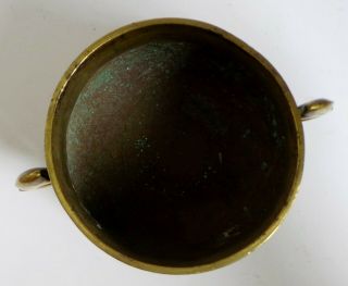 ANTIQUE BRONZE? CHINESE SMALL INCENSE BOWL - XUANDE MARK 5