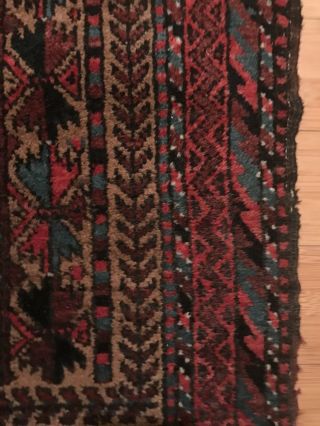 Gorgeous tribal Antique Little Persian Rug.  3x2. 6