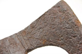 Ancient Rare Authentic Viking Kievan Rus King Size Iron Battle Axe 10 - 12th AD 10