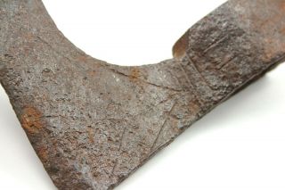 Ancient Rare Authentic Viking Kievan Rus King Size Iron Battle Axe 10 - 12th AD 12