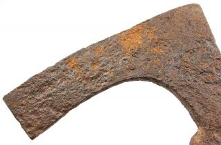 Ancient Rare Authentic Viking Kievan Rus King Size Iron Battle Axe 10 - 12th AD 7