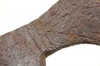 Ancient Rare Authentic Viking Kievan Rus King Size Iron Battle Axe 10 - 12th AD 8