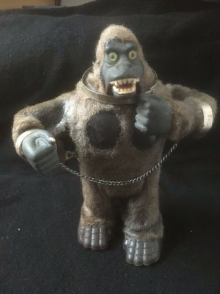 Vintage Marx King Kong Wind Up With Moving Parts Great