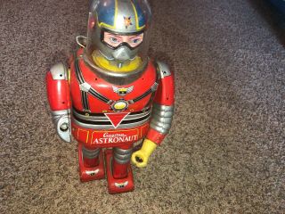 VINTAGE CRAGSTAN ASTRONAUT ANTIQUE TOY DAIYA JAPAN BATTERY OPERATED ROBOT RARE 10