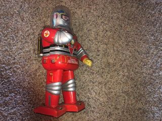 VINTAGE CRAGSTAN ASTRONAUT ANTIQUE TOY DAIYA JAPAN BATTERY OPERATED ROBOT RARE 9