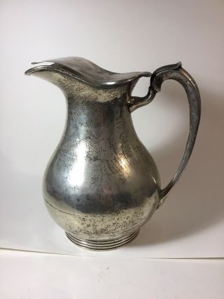 C.  Zurita Sterling Silver Lidded Water Tea Pitcher 1004.  4 Grams