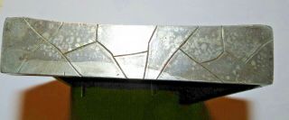 1929 COZZOLINO Art Deco sculpture in solid silver 1kg - Signed and dedicaced 9