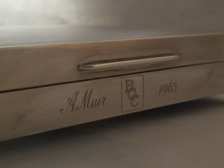 Sterling Silver Box - Cigarette Box - Humidor - Jewelry Box 3