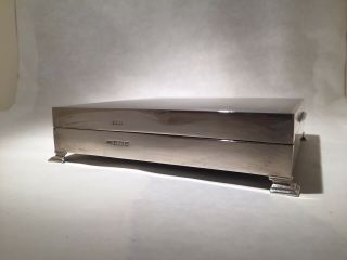 Sterling Silver Box - Cigarette Box - Humidor - Jewelry Box 4