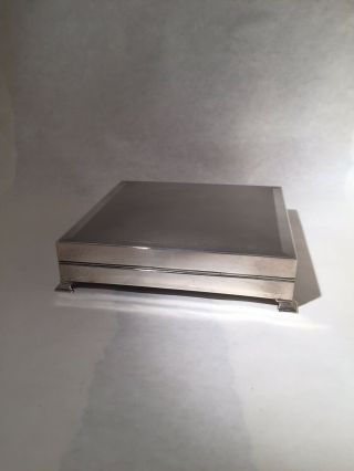 Sterling Silver Box - Cigarette Box - Humidor - Jewelry Box 6