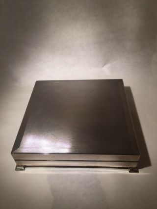 Sterling Silver Box - Cigarette Box - Humidor - Jewelry Box 7