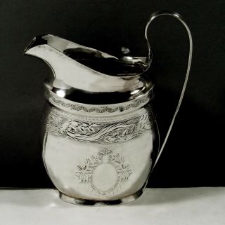 William G.  Forbes Silver Pitcher c1800 Federal 3
