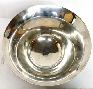 Tiffany Co Antique Arts Crafts Sterling Silver Massive Heavy Centerpiece Bowl 5