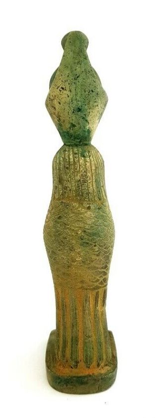 Rare Horus Egyptian Statue Falcon Figurine Ancient ky And Eye Ra Egypt art 4