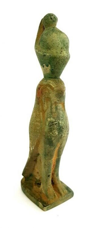 Rare Horus Egyptian Statue Falcon Figurine Ancient ky And Eye Ra Egypt art 6