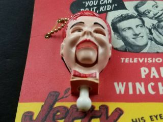 Jerry Mahoney Keychain Ventriloquist Dummy Miniature Puppet Paul Winchell 1950s 5