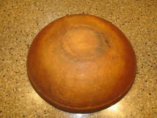 Vintage Antique 2 Primaitvie Wooden Dough Bowls 4